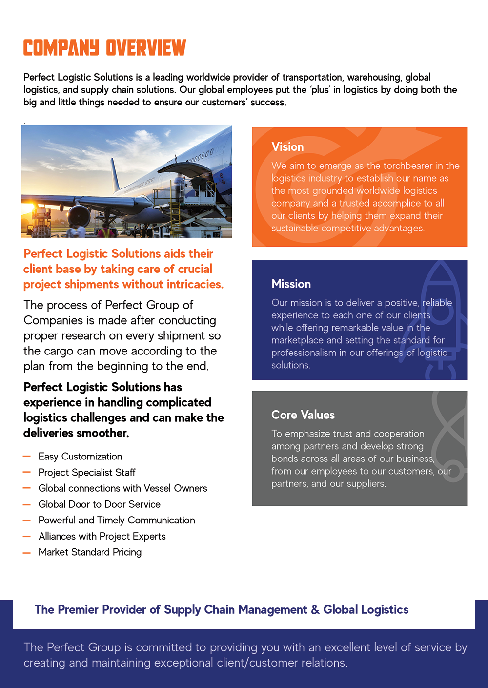 Perfect Logistic Solutions Brochure - Page 2